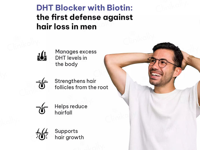 HK Vitals DHT Blocker With Biotin Tablet - Image 6