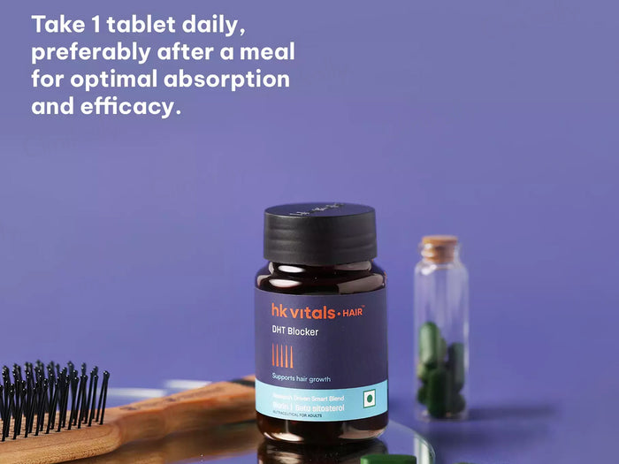 HK Vitals DHT Blocker With Biotin Tablet - Image 3