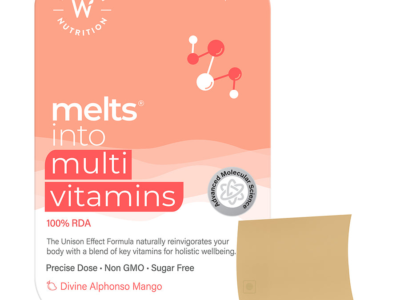 Wellbeing Nutrition Melts Into Multivitamins Oral Strip - Divine Alphonso Mango