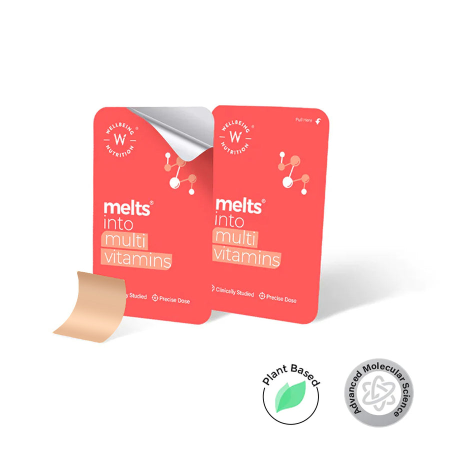 Wellbeing Nutrition Melts Into Multivitamins Oral Strip - Divine Alphonso Mango - Image 2