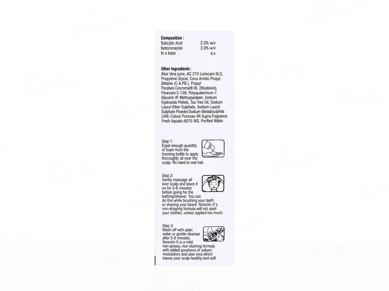 Nizoclin-S Medicated Shampoo - Image 3