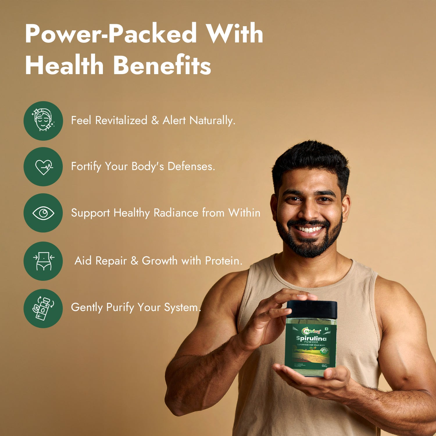 Nutriorg Spirulina Powder - Image 3