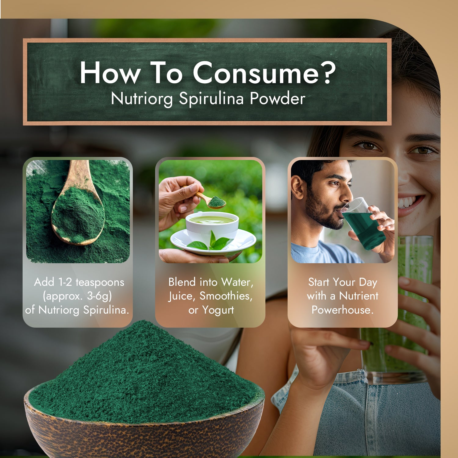 Nutriorg Spirulina Powder - Image 5