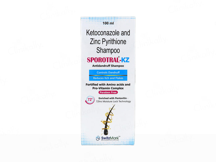 Sporotral-KZ Anti Dandruff Shampoo - Image 4