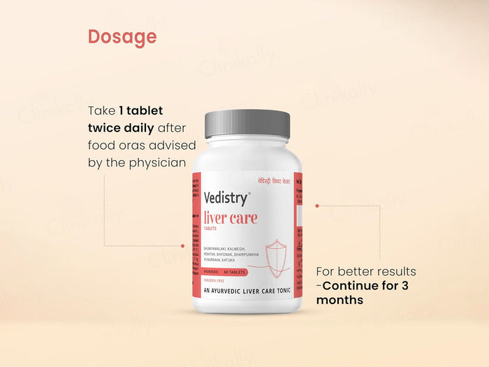 Vedistry Liver Care Ayurvedic Tablet - Image 6