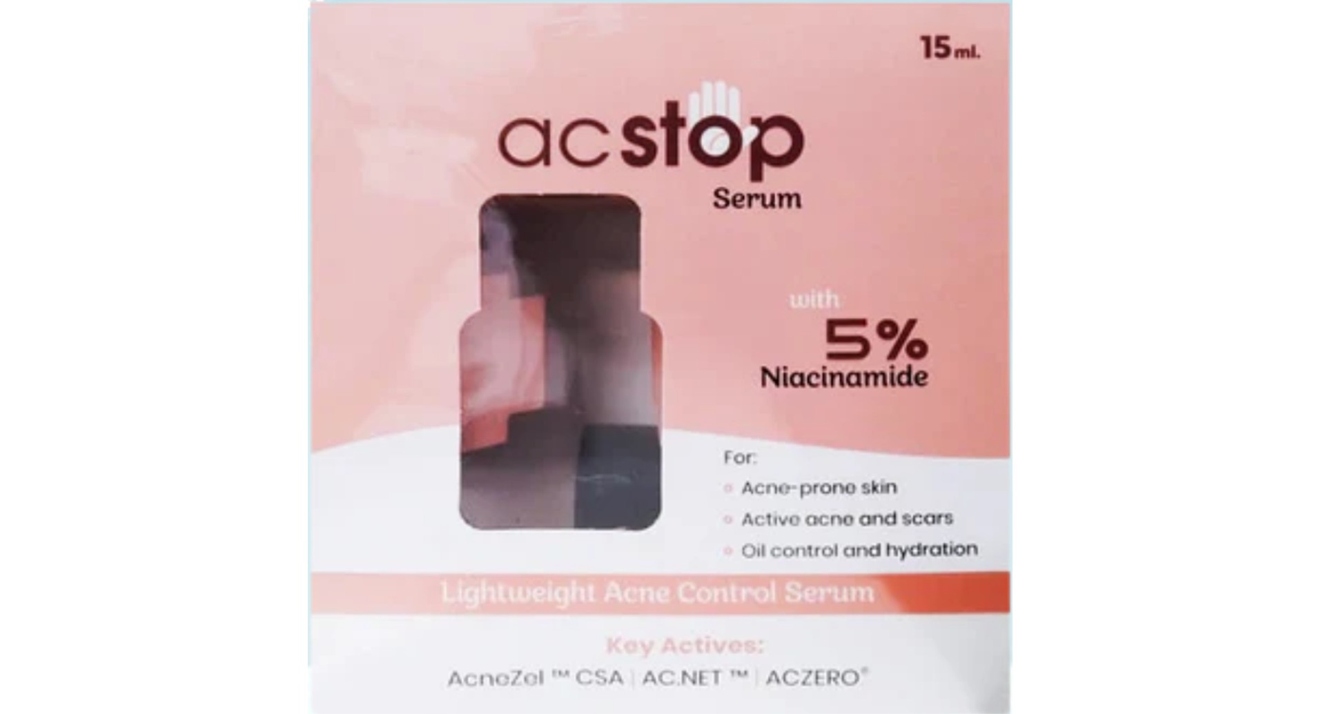 Acstop Lightweight Acne Control Face Serum - Image 3
