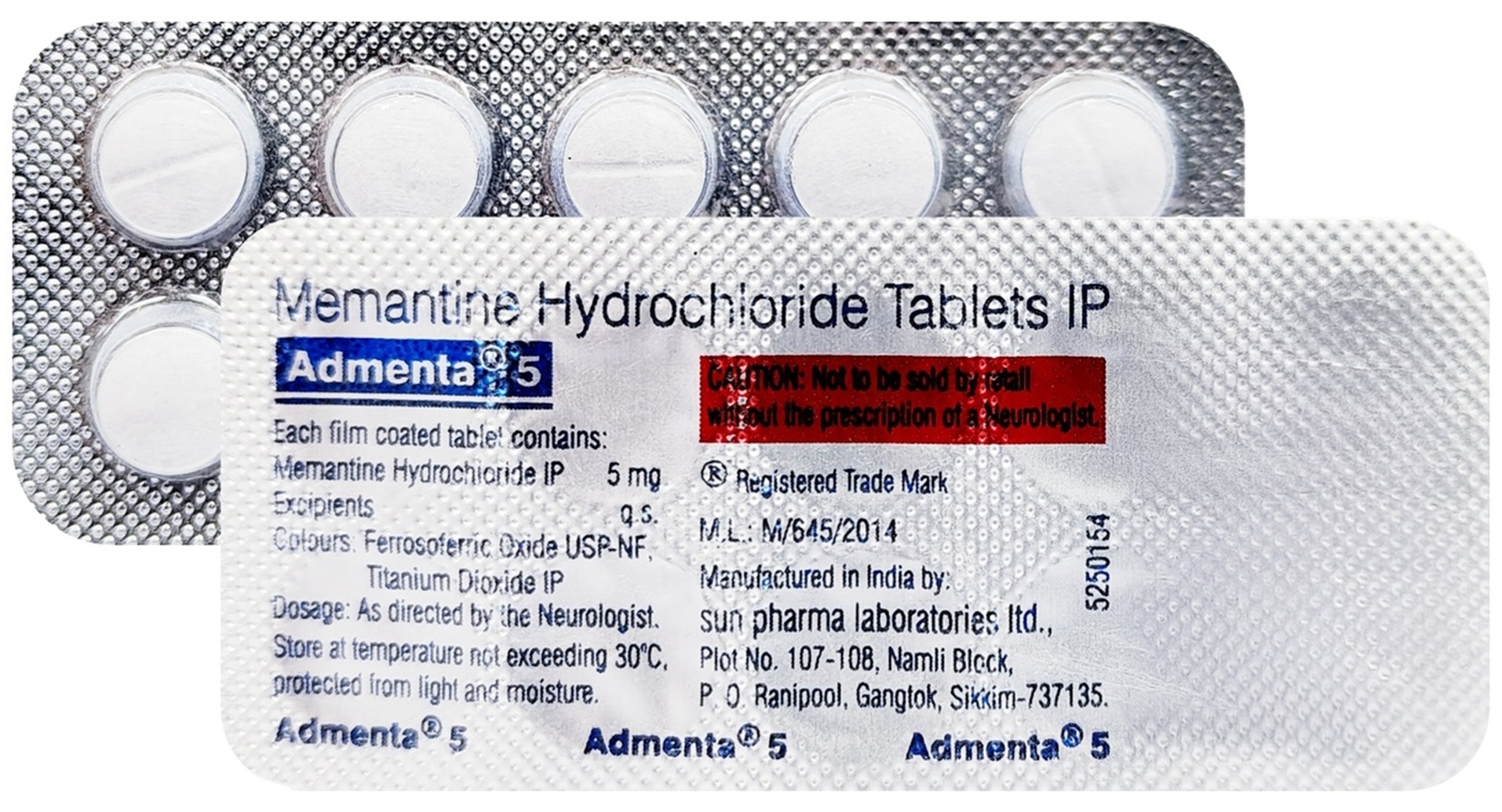 Admenta 5 Tablet