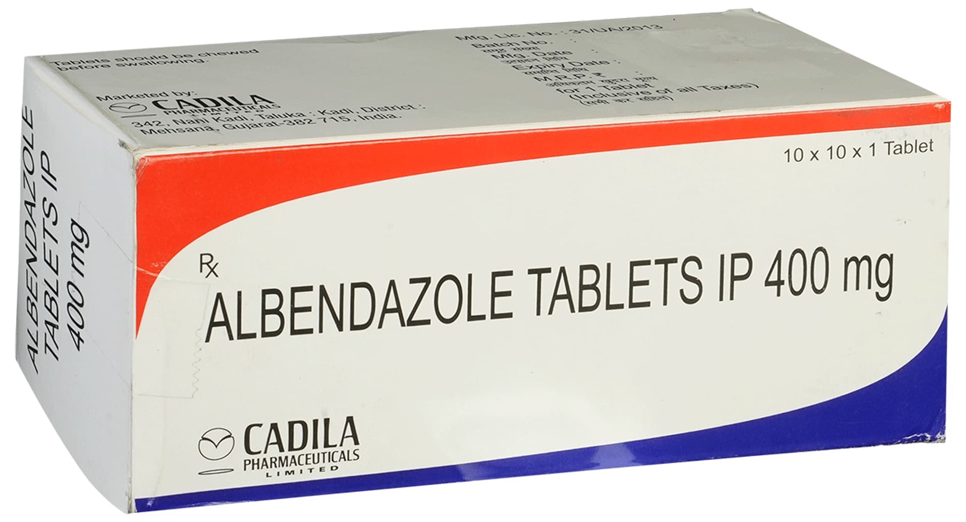 Albendazole 400mg Tablet