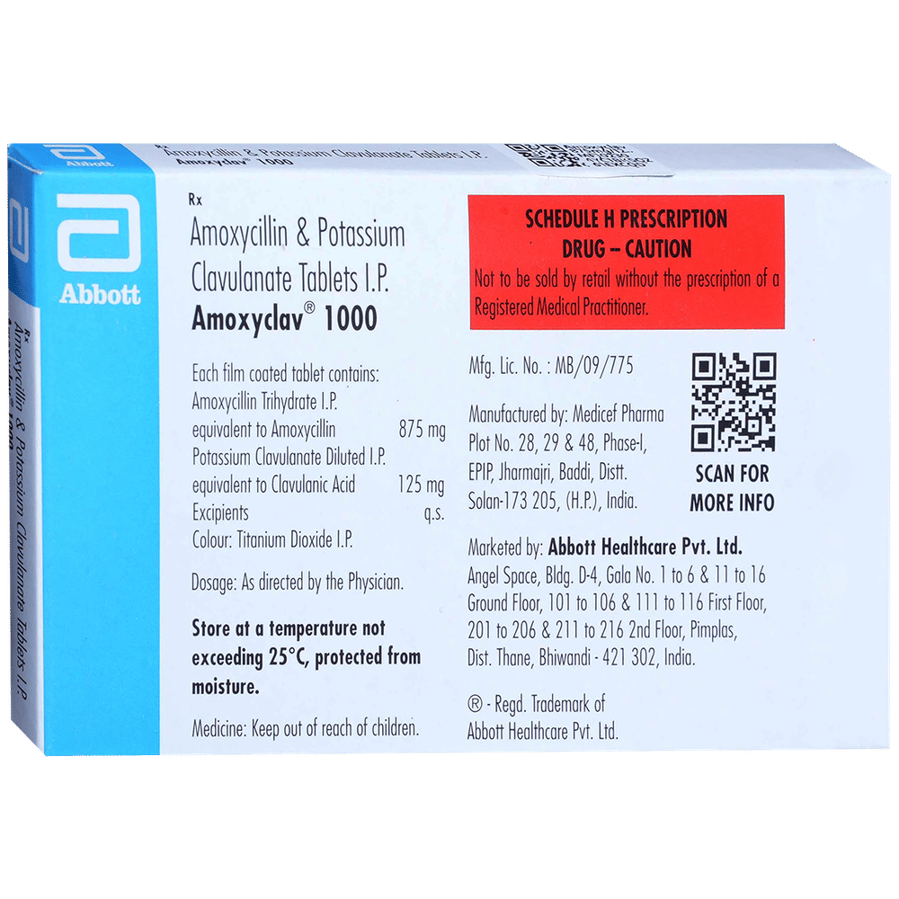 Amoxyclav 875mg/125mg Tablet - Image 3