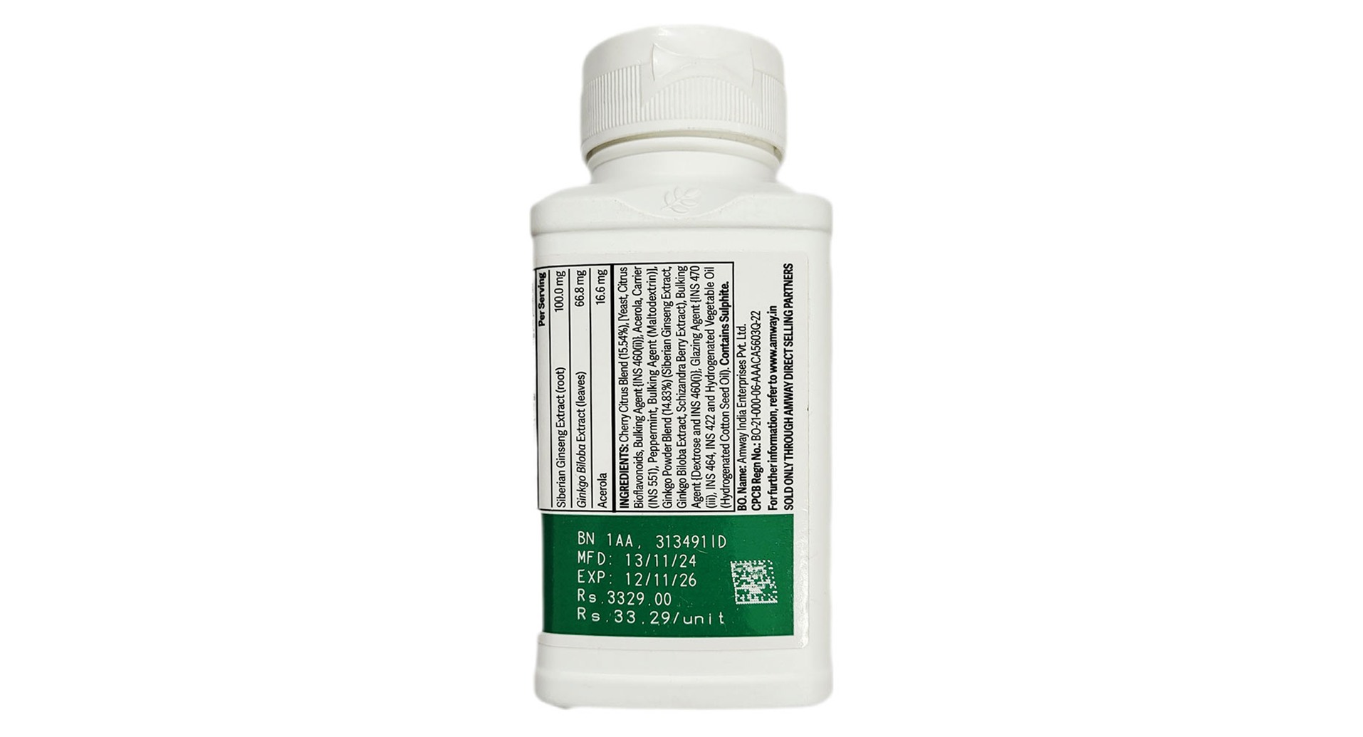 Amway Nutrilite Ginseng Cherry Plus - Image 2
