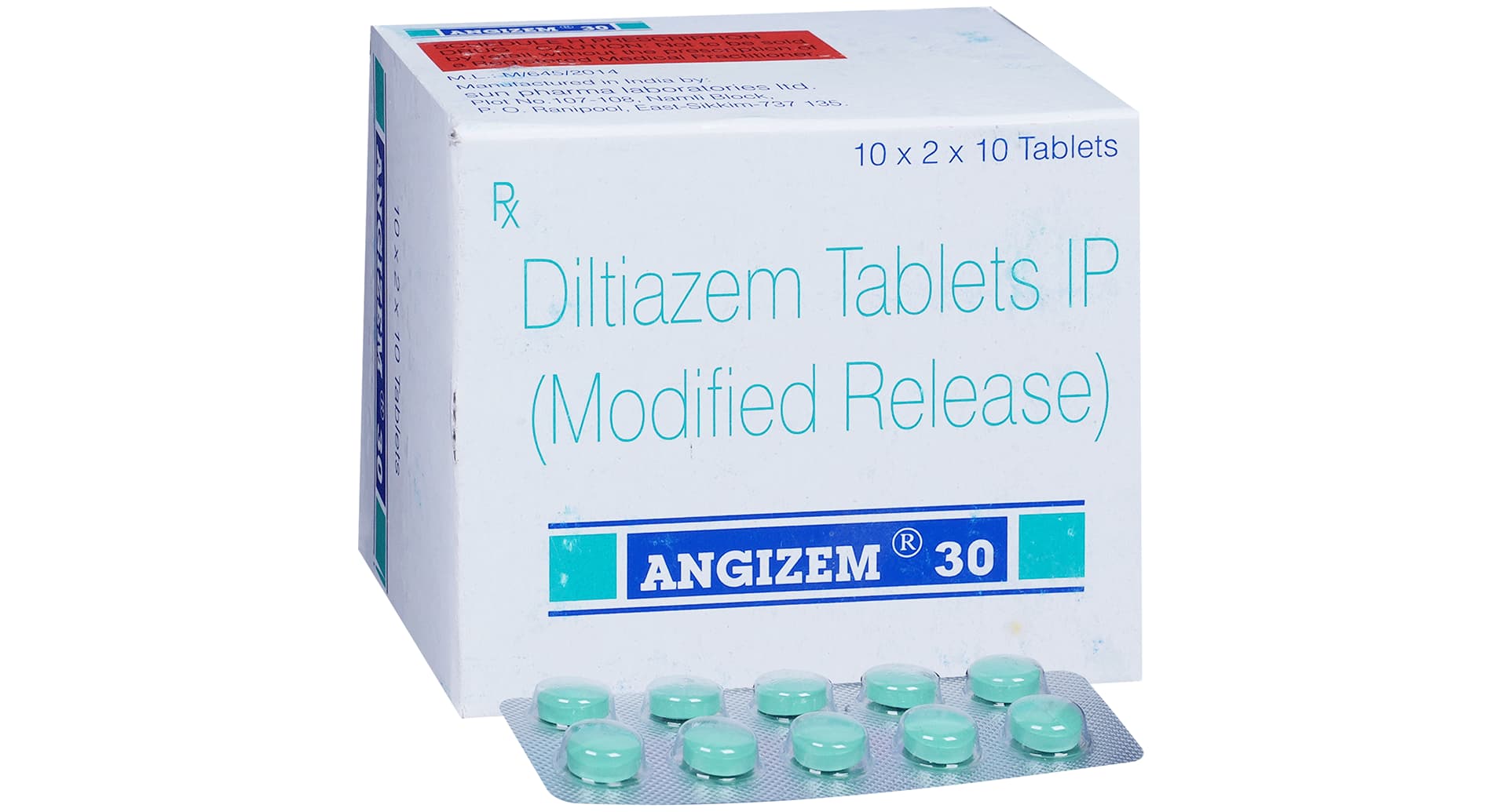 Angizem 30 Tablet MR