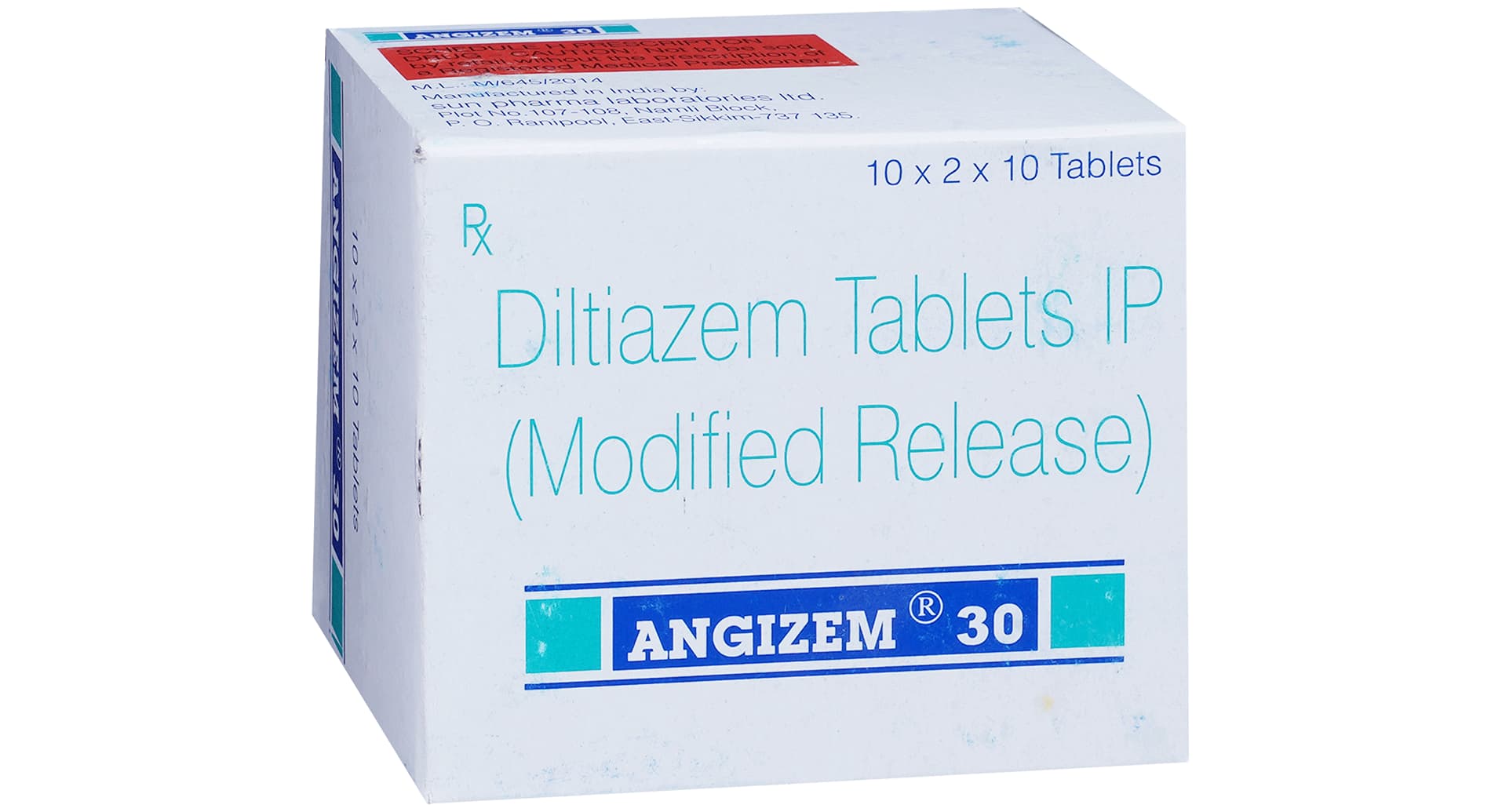Angizem 30 Tablet MR - Image 2