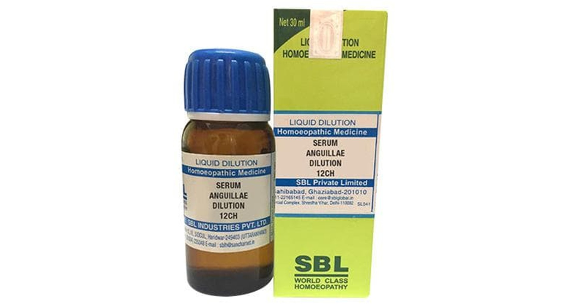 SBL Serum Anguillae Dilution 12 CH