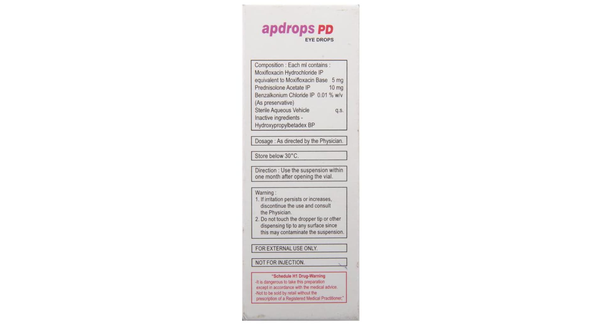 Apdrops-PD Eye Drop - Image 3