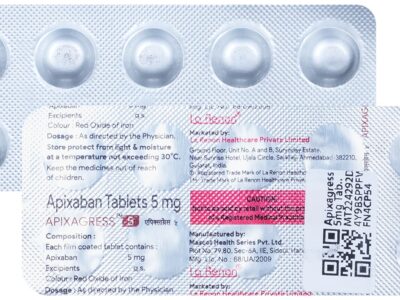 Apixagress 5mg Tablet