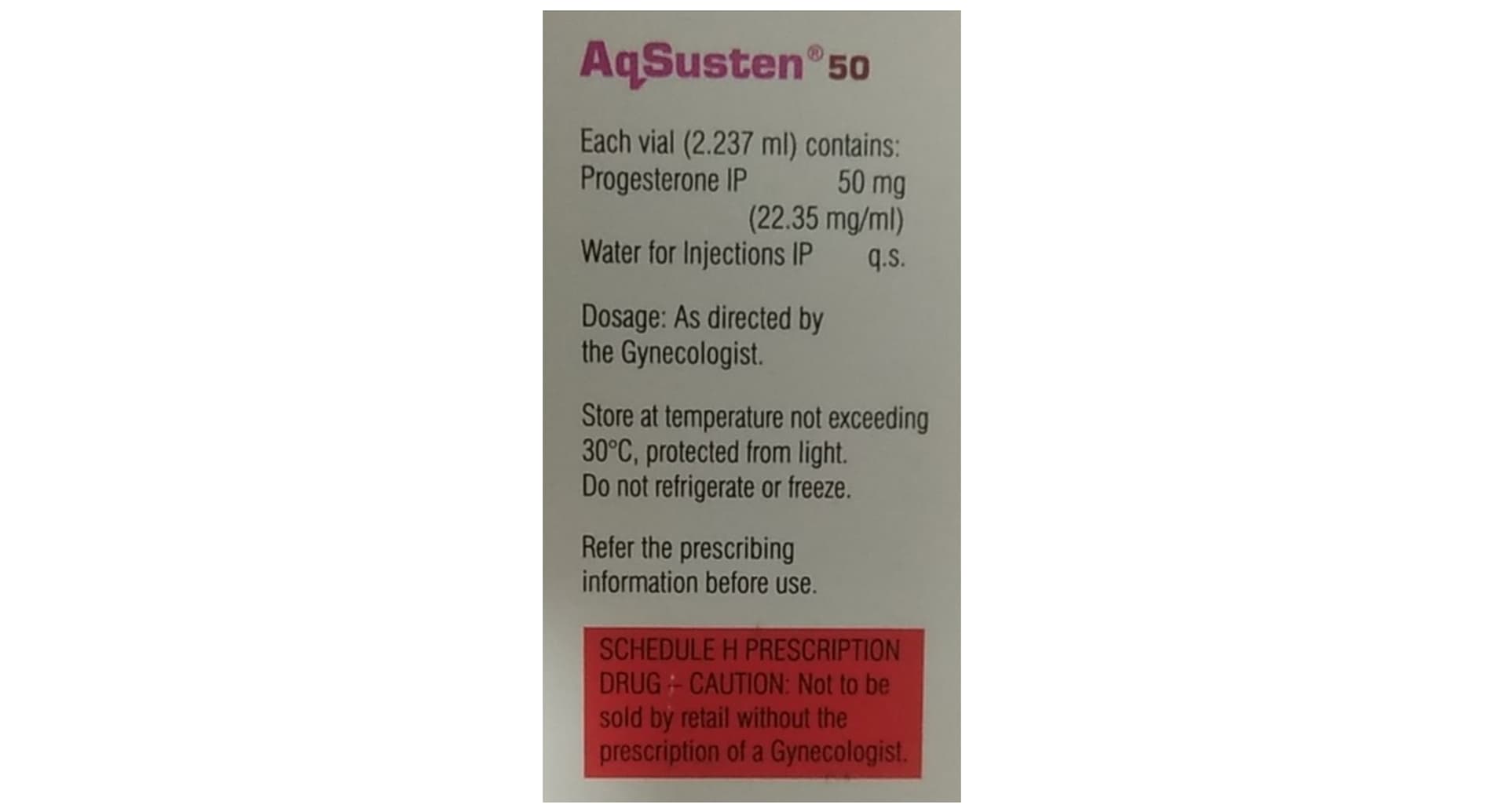 Aqsusten 50 Injection - Image 2