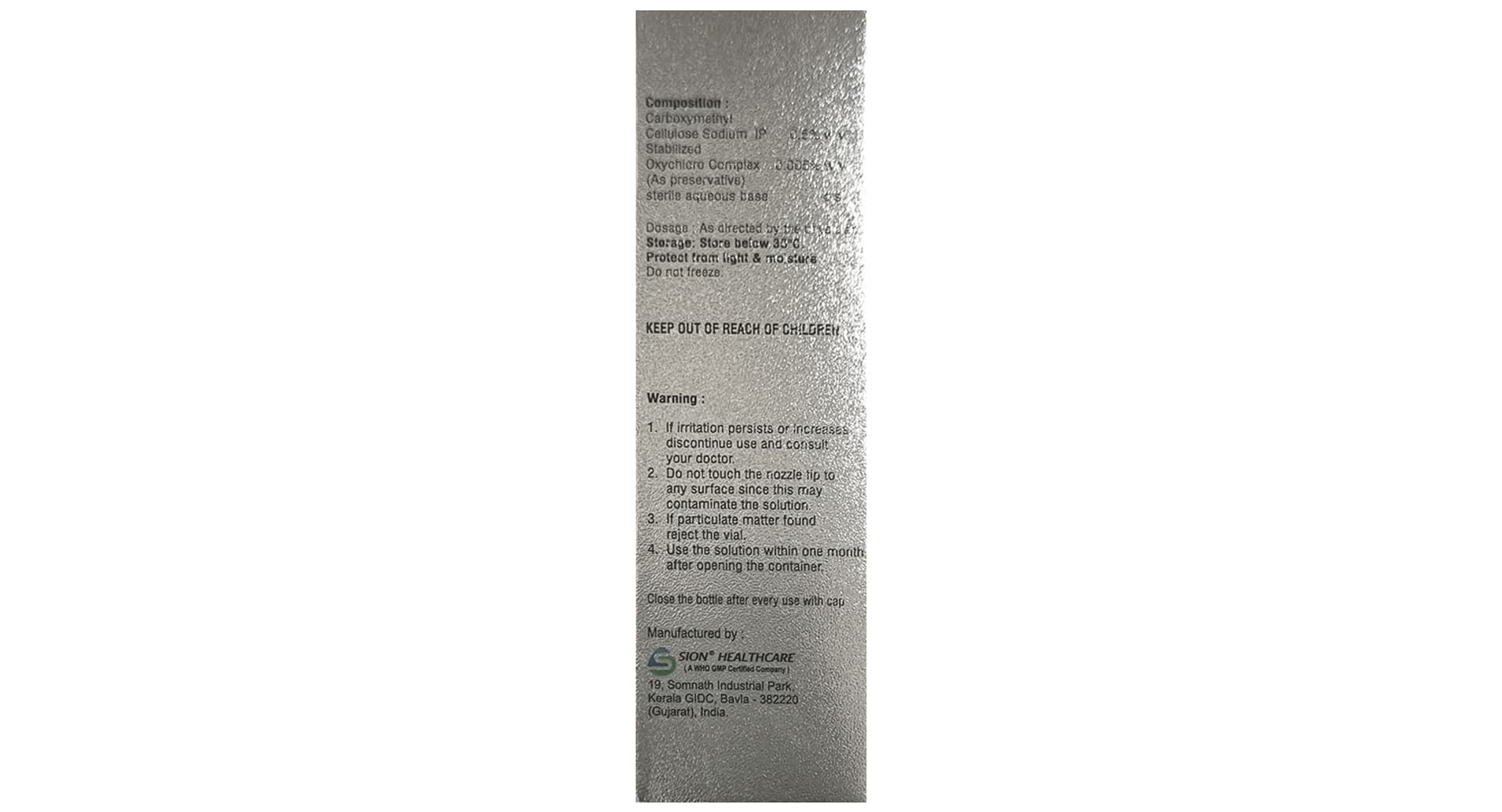 Aquaray Eye Drop - Image 2