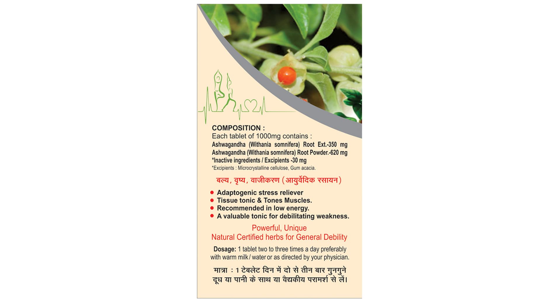 Basic Ayurveda Ashwagandha Tablet - Image 3
