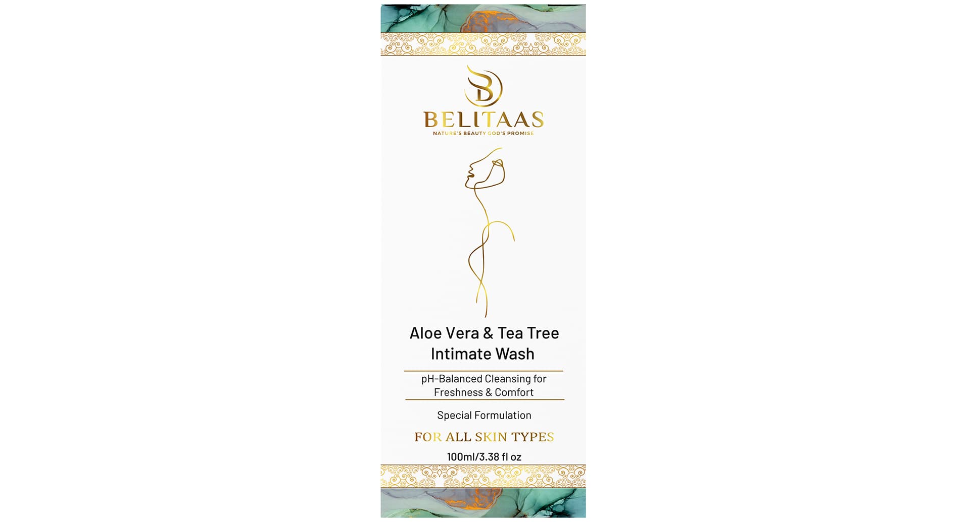 Belitaas Aloe Vera Tea Tree Intimate Wash