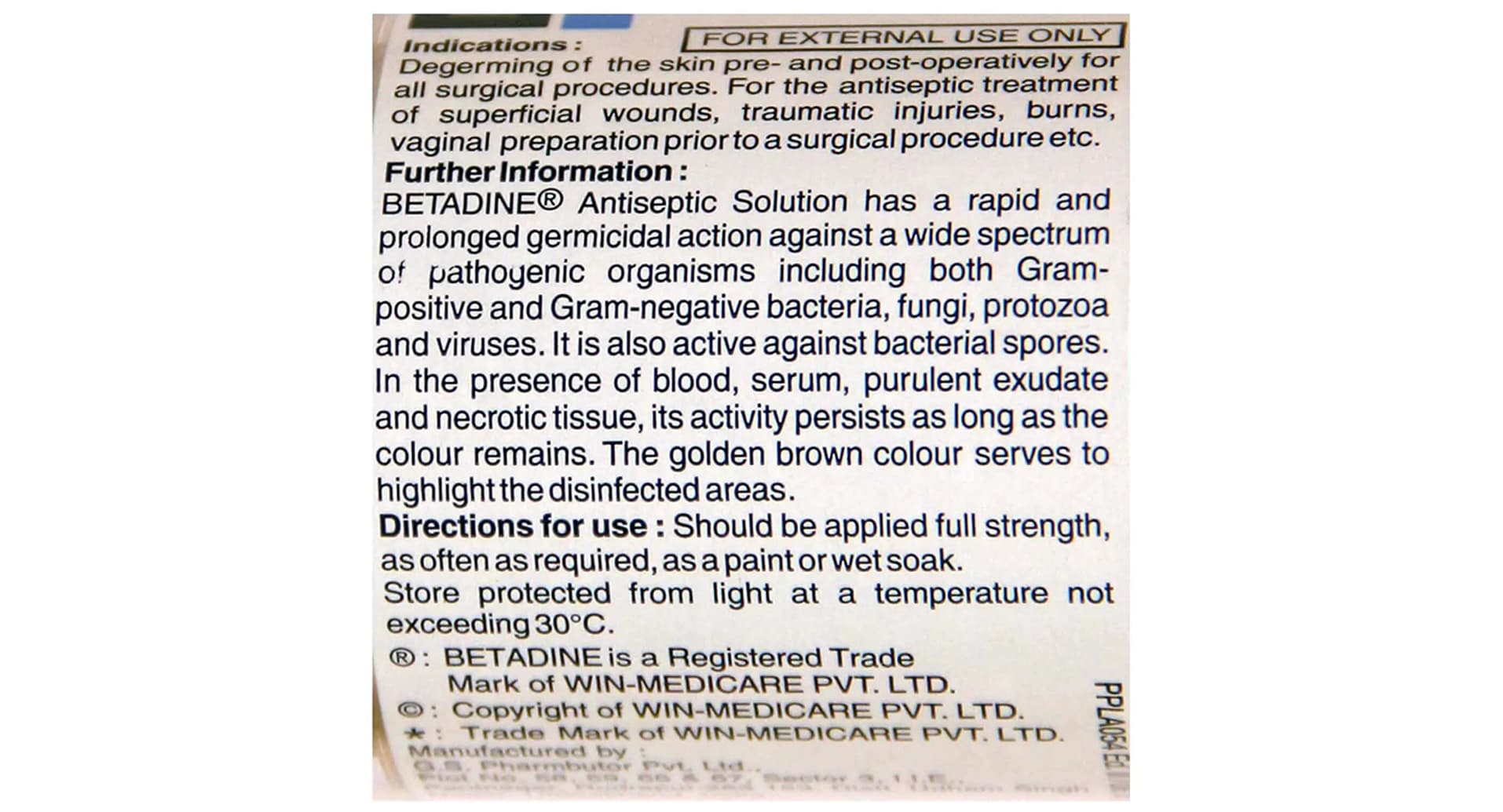 Betadine 10% Solution - Image 4