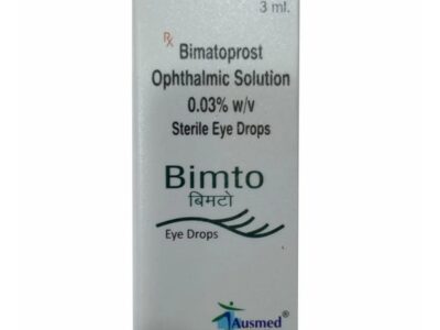 Bimto Bimatoprost Ophthalmic Solution eye drops box packaging