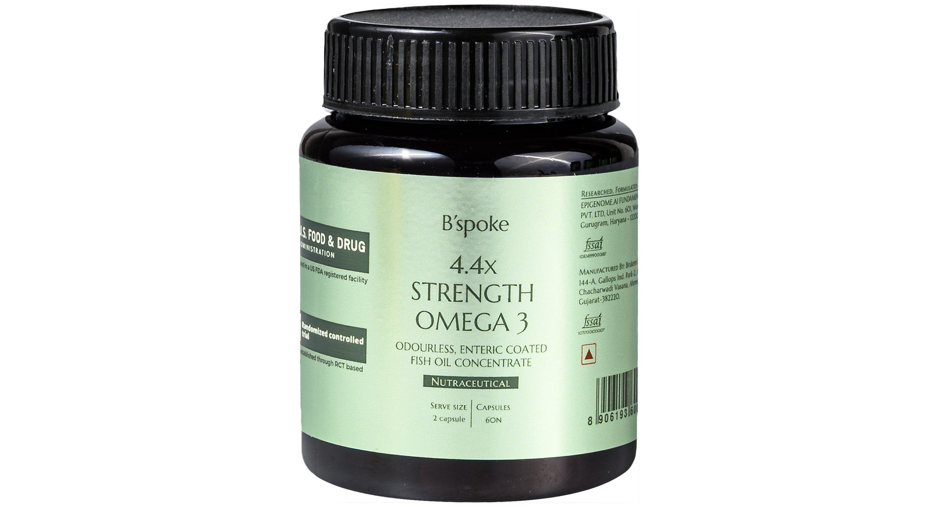 B'spoke 4.4X Strength Omega 3 Capsule