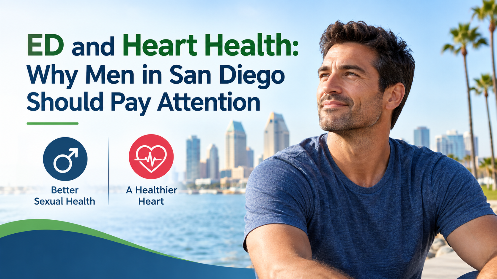 ED and Heart Health: Why Men in San Diego Should Pay Attention