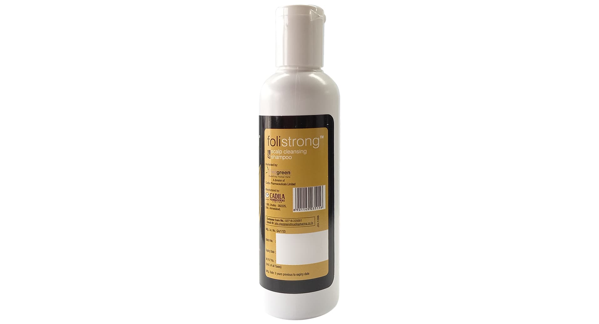 Cadila Folistrong Scalp Cleansing Shampoo - Image 2
