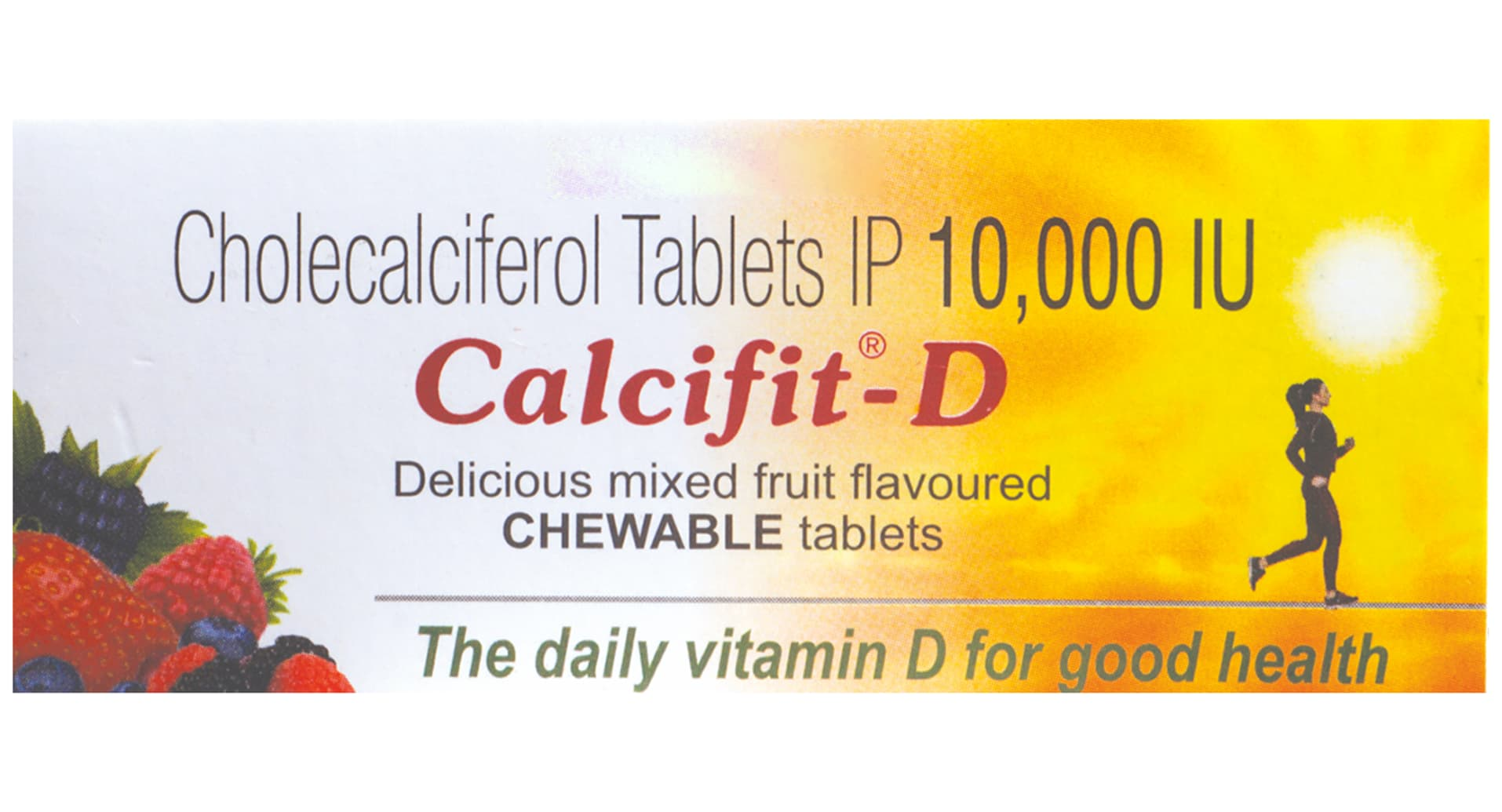 Calcifit-D 10,000 IU Chewable Tablet
