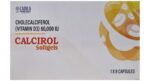 Calcirol 60000 IU Cholecalciferol Soft Gelatin Capsule