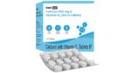 Calcium 500mg Vitamin D3 Tablet box front
