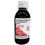 Calpol 120mg Suspension Strawberry bottle