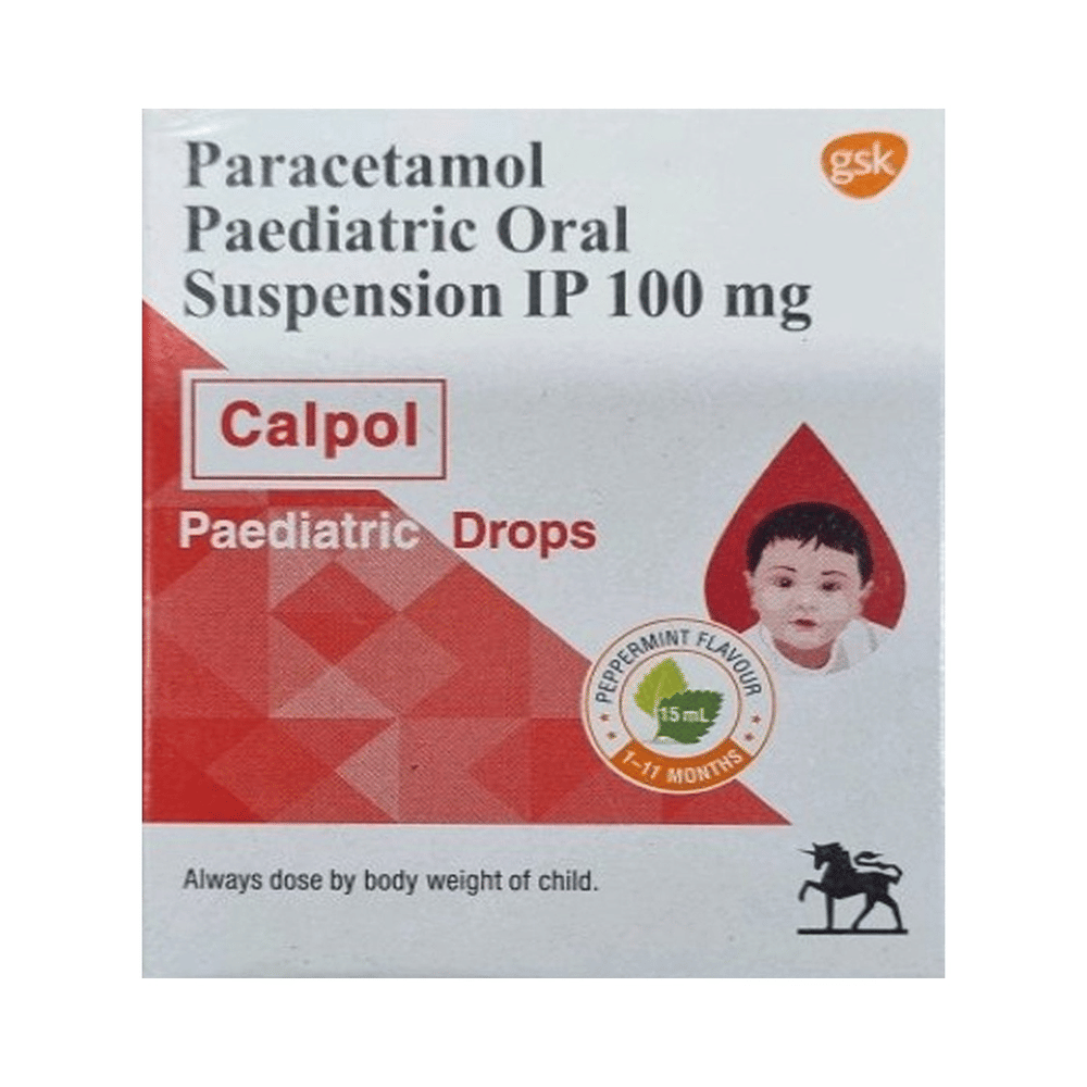 Calpol Paediatric Drops Peppermint