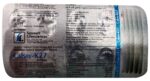 Calsay K27 Softgels back panel with composition and manufacturer information