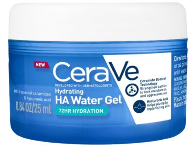 CeraVe HA Water Gel Oil-Free Face Moisturizer with Hyaluronic Acid and Ceramides
