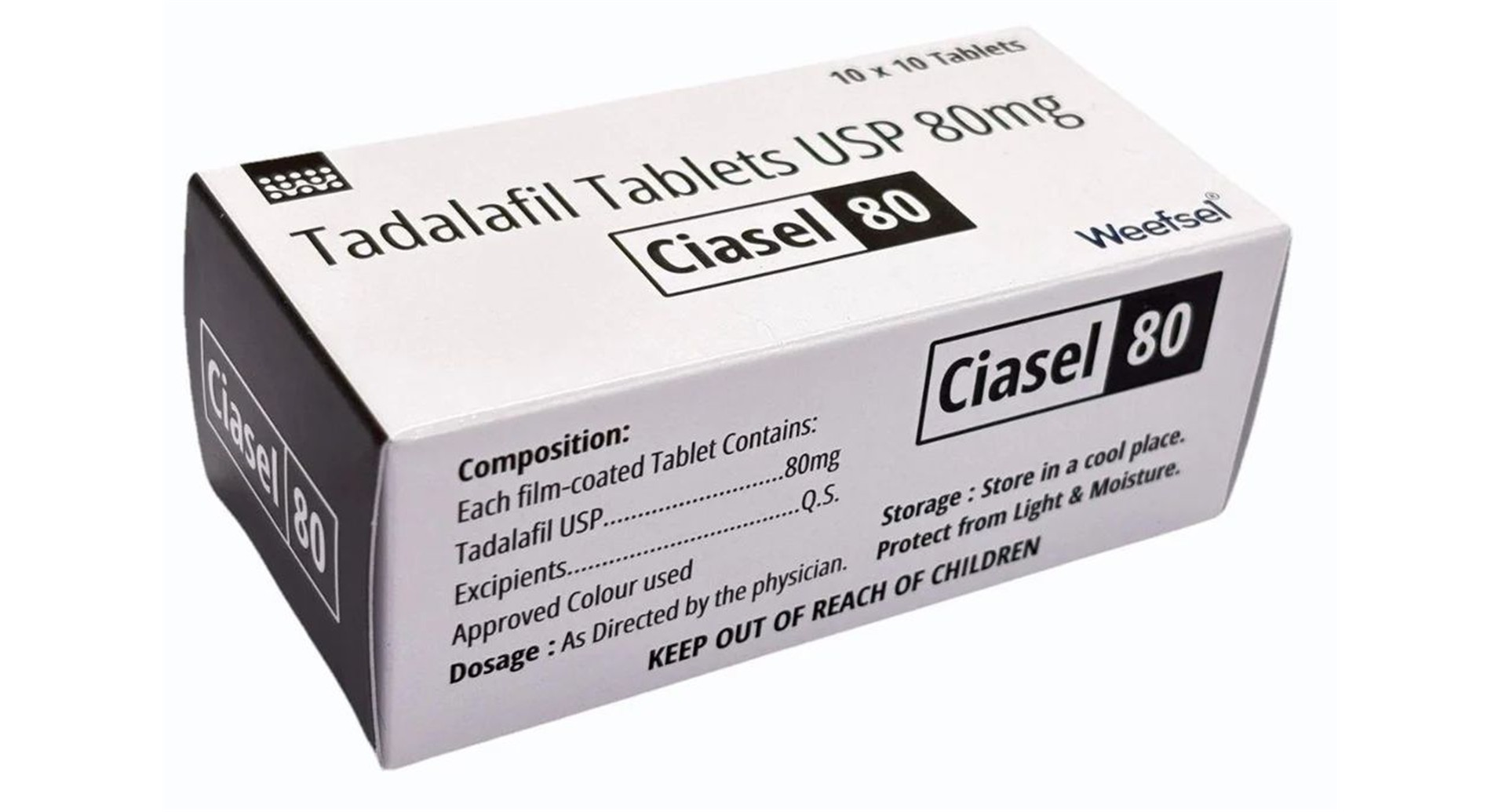 Ciasel Black 80 Mg Tablet