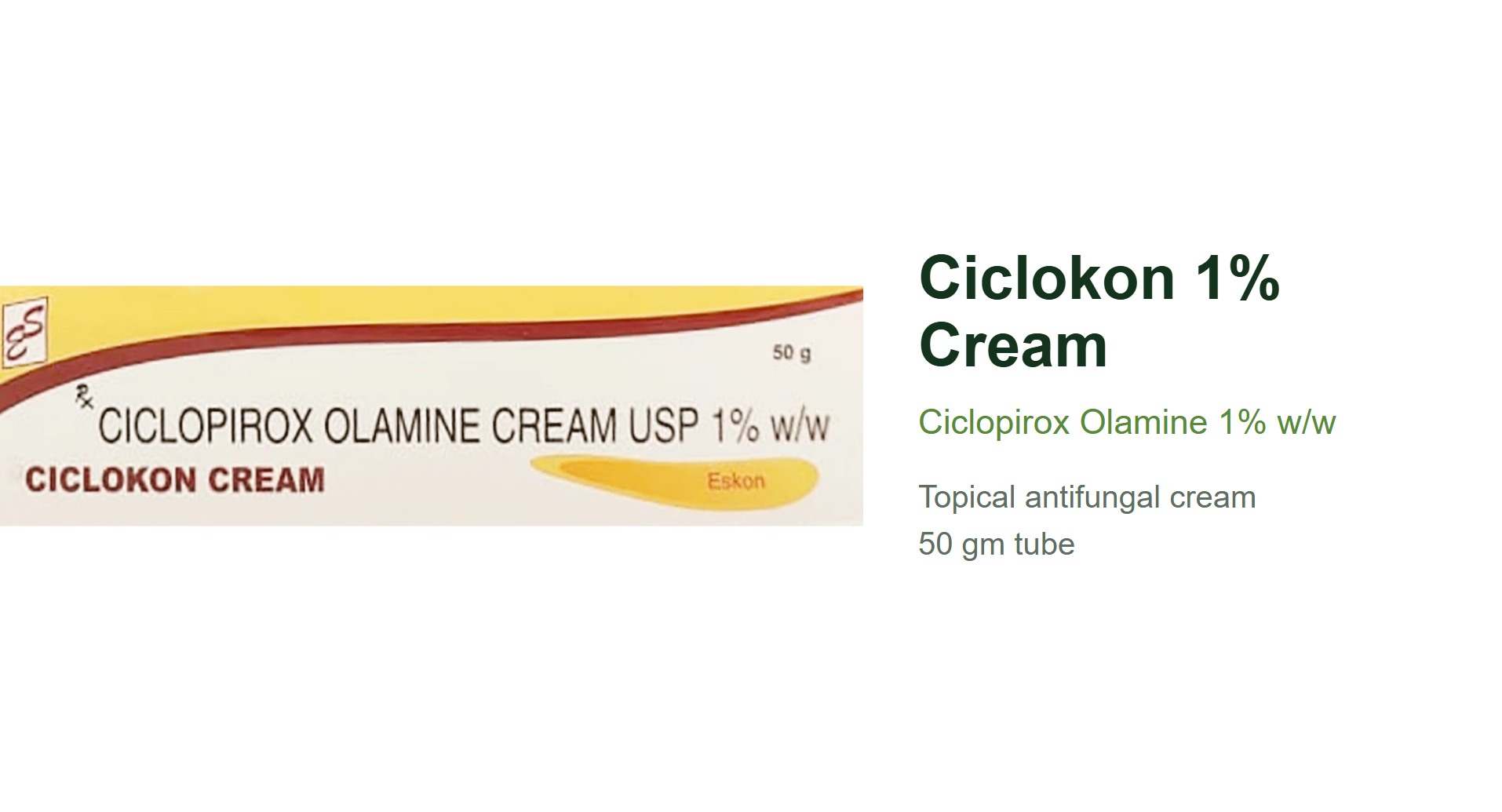 Ciclokon 1% Cream - Image 3