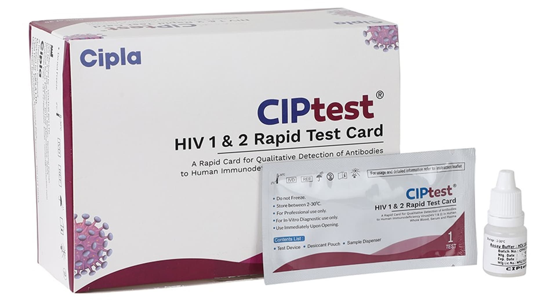 Ciptest HIV 1 & 2 Rapid Test Card - Image 4