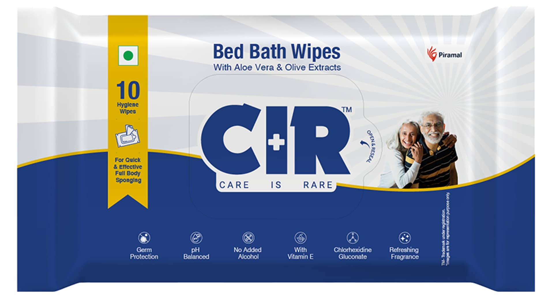 CIR Bed Bath Wipes