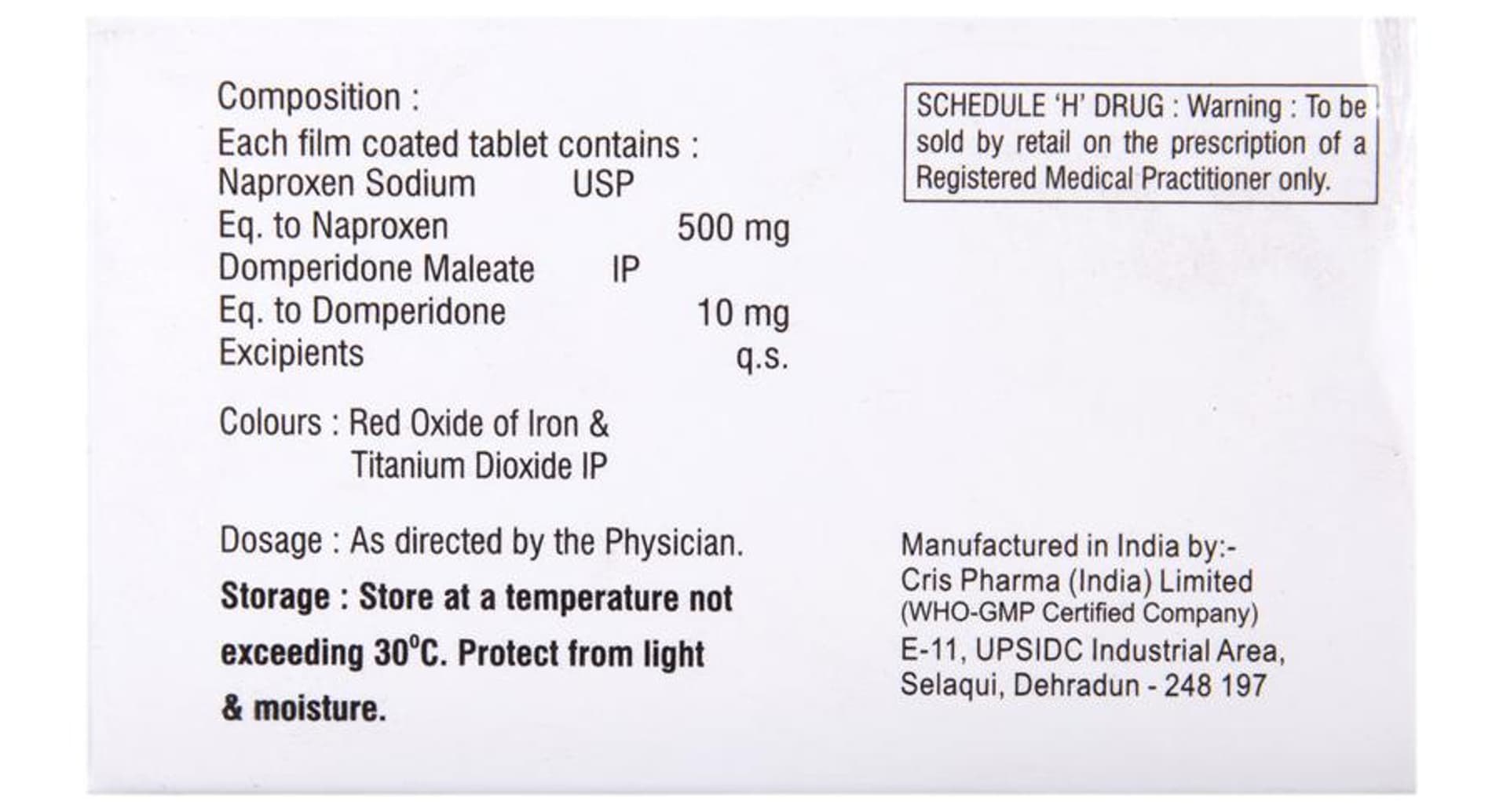 Comig 500 Tablet - Image 2