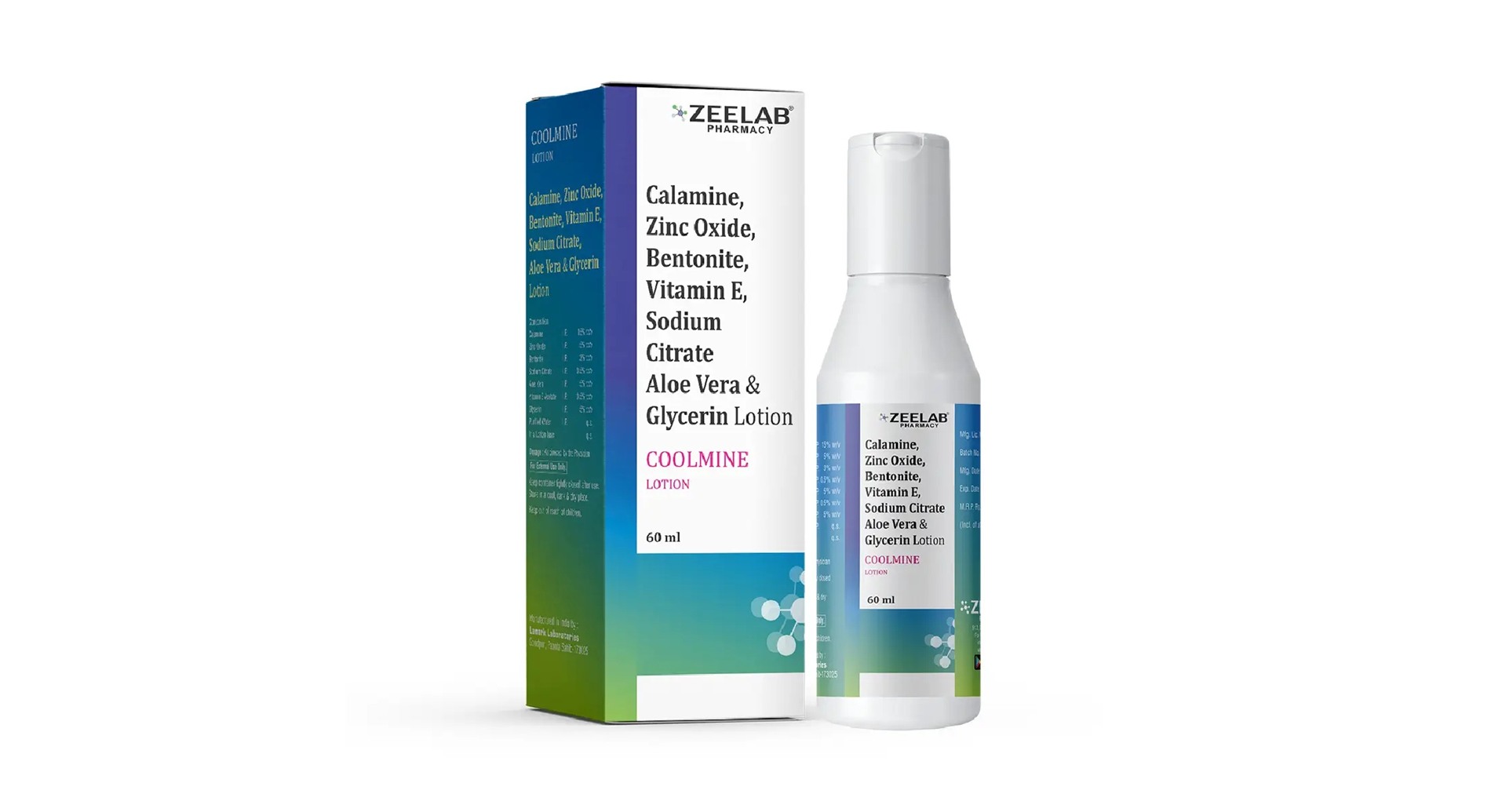 Coolmine Lotion 60ml bottle and box