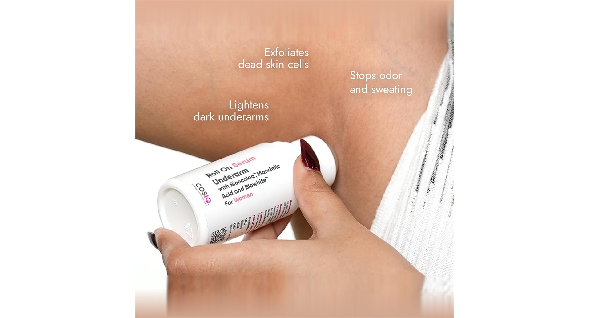 CosiQ Underarm Roll-On Serum For Women - Image 3