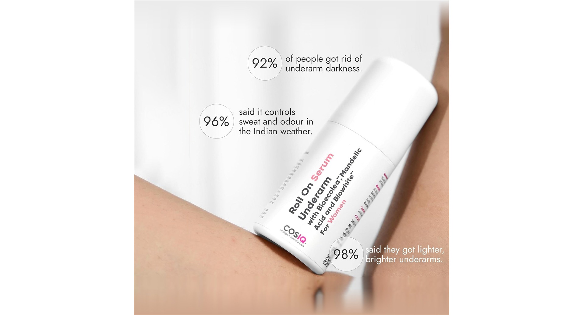 CosiQ Underarm Roll-On Serum For Women - Image 4