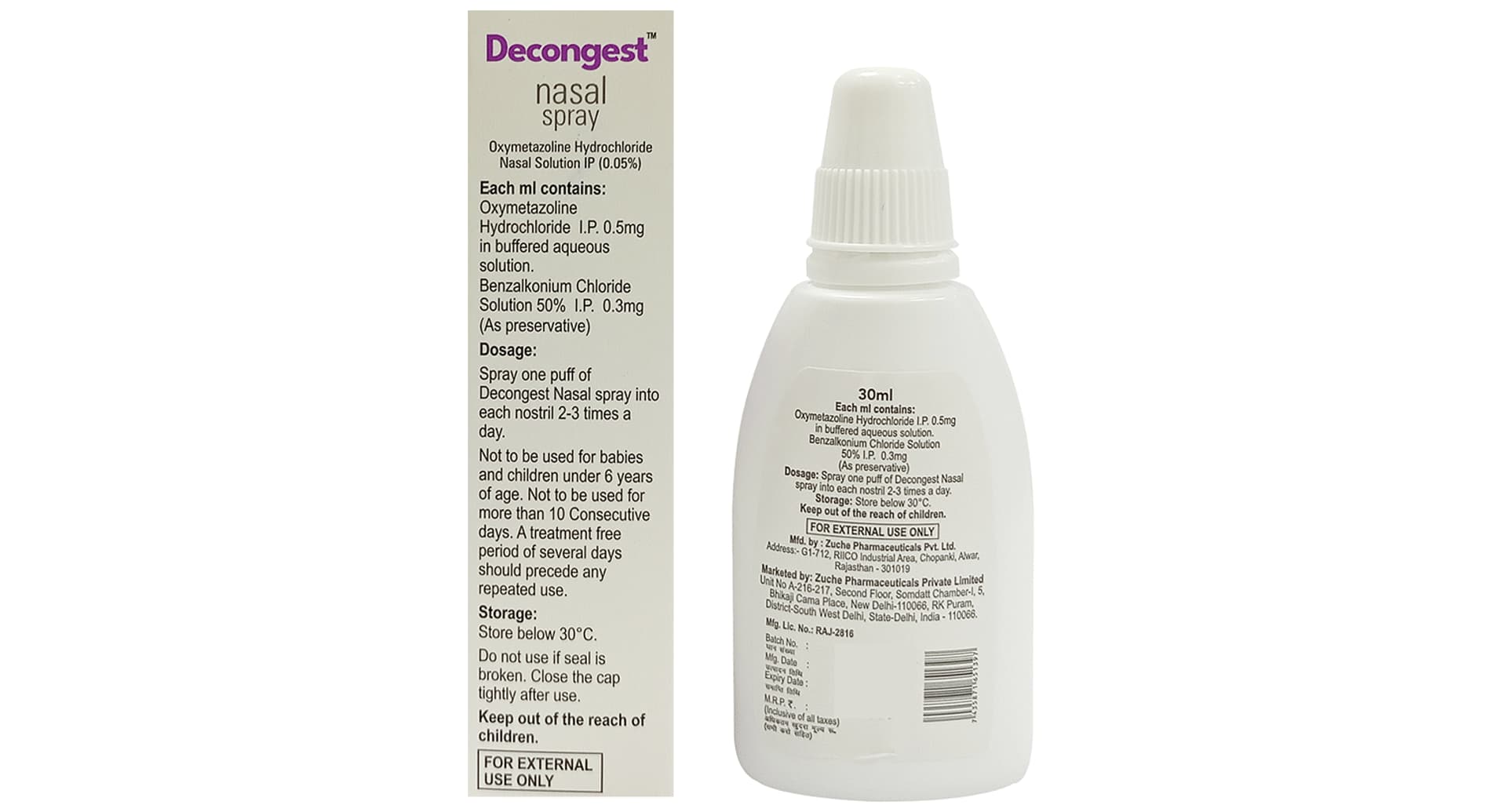 Decongest Nasal Spray - Image 2