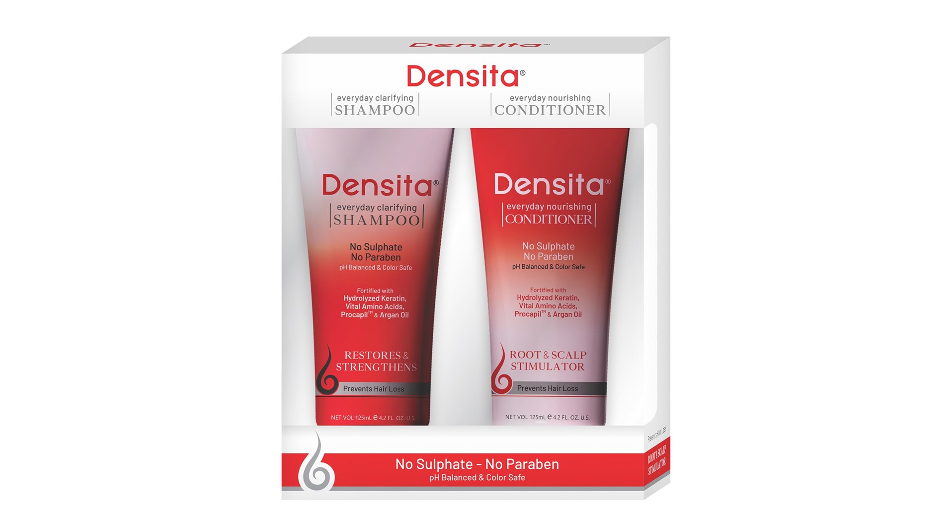 Densita Everyday Clarifying Shampoo & Everyday Nourishing Conditioner Combo Pack