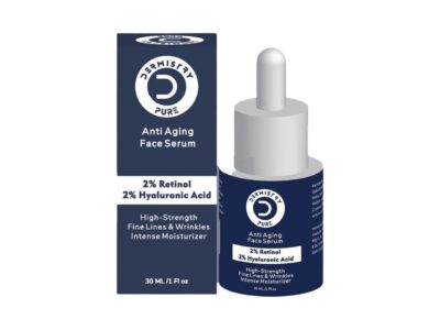 Dermistry Pure 2% Retinol 2% Hyaluronic Acid Anti Aging Face Serum