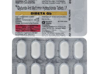 Dibeta GB 5mg/500mg Tablet
