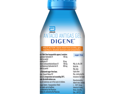 Digene Antacid Antigas Gel Orange 450ml