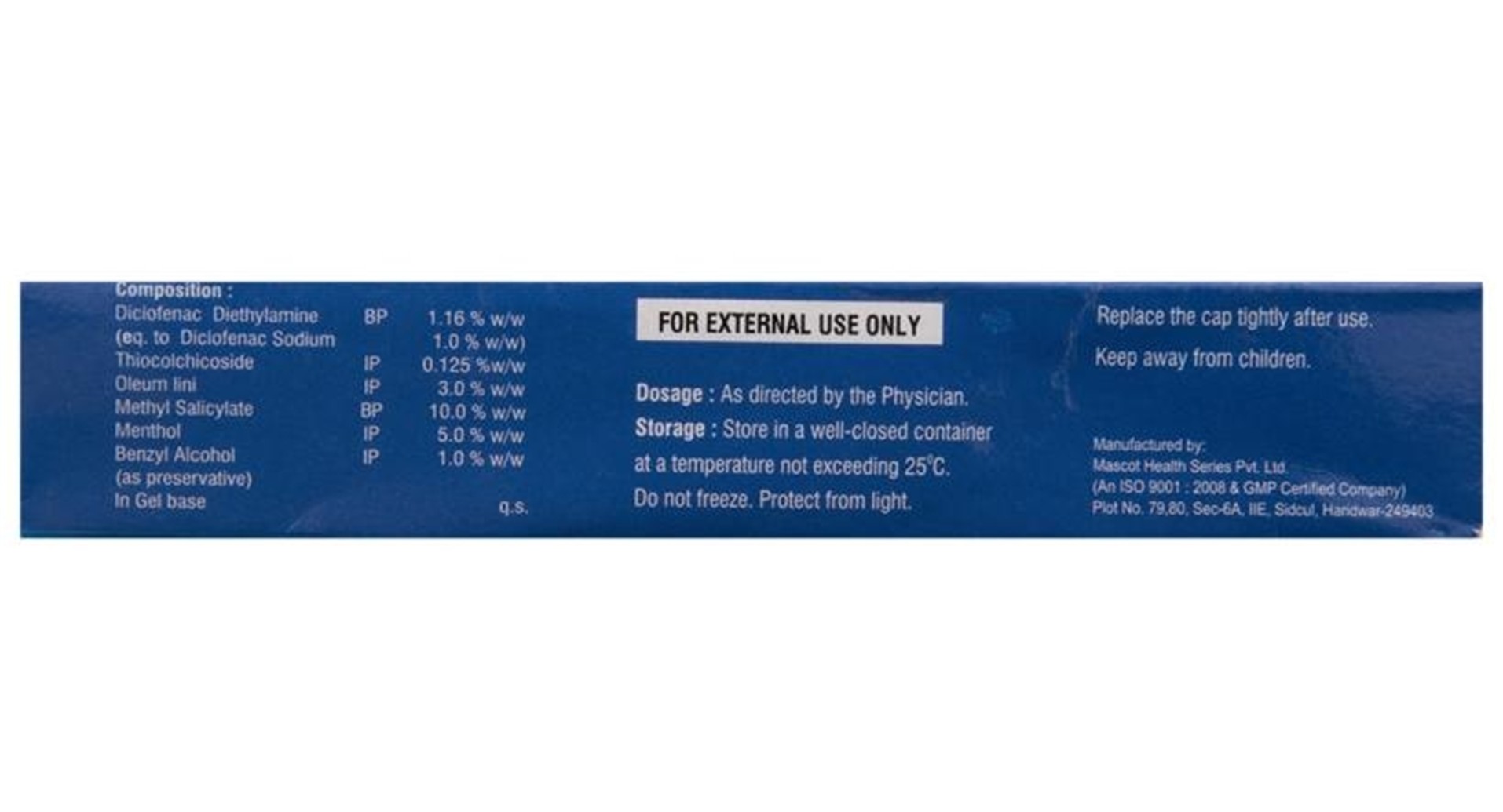 Dolentia Relax Gel - Image 2