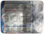 Dolomed 650mg Tablet strip
